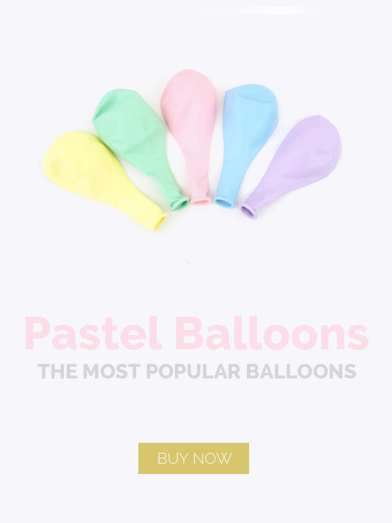 Pastel Balloons Canada supplier